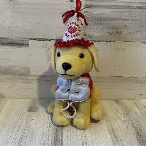 Raising Cane's 25th Birthday One Love Limited Edition Dog Plush Puppy 2022